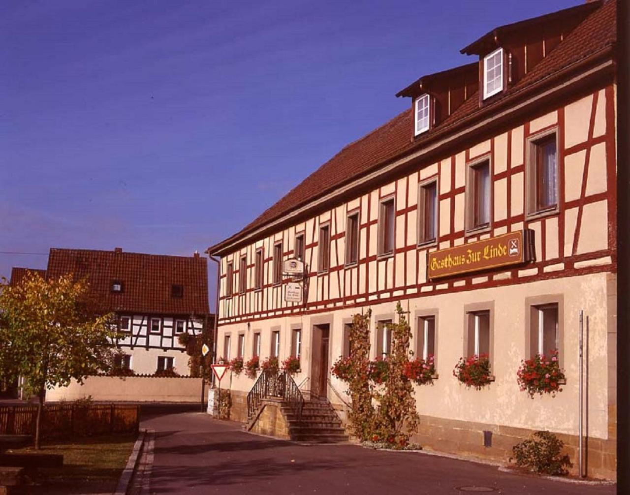 Landgasthof "Zur Linde" Irmelshausen Dış mekan fotoğraf